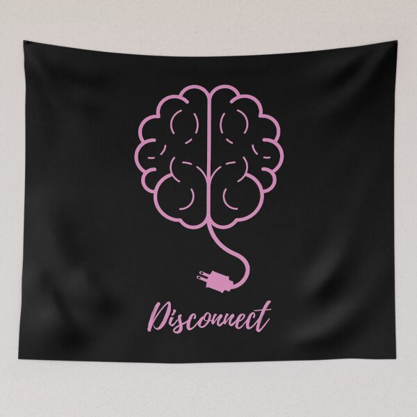 Item preview, Time to Disconnect the Brain! designed and sold by Nathalie Aynié.