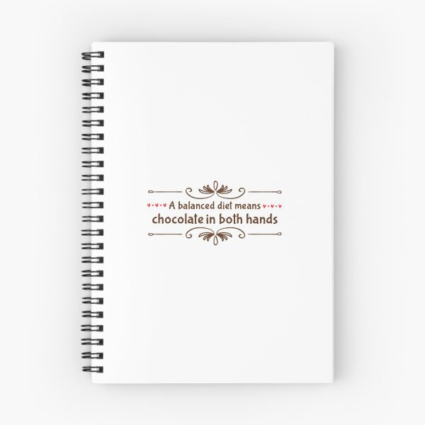 Item preview, A Balanced Diet Means Chocolate In Both Hands designed and sold by suver.