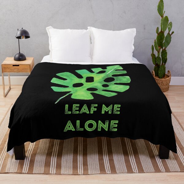 Item preview, Monstera Leaf Me Alone designed and sold by Nathalie Aynié.