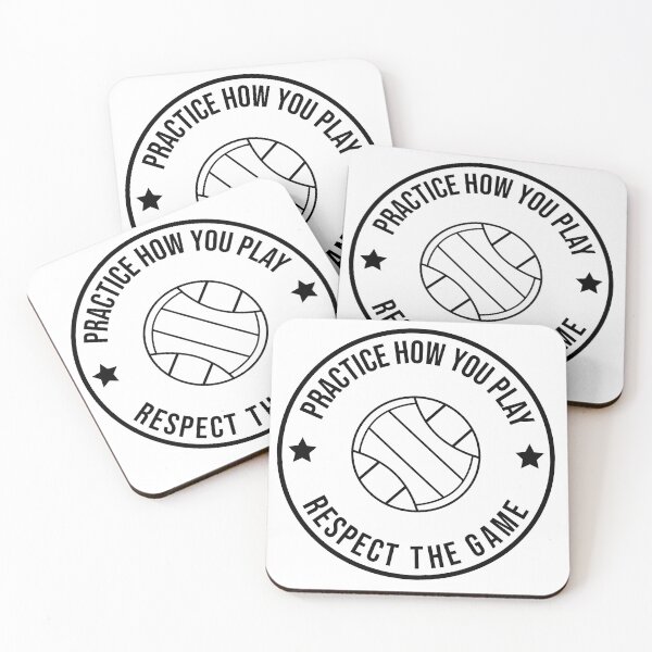 Item preview, Practice How You Play And Respect the Game Volleyball designed and sold by cmd-art.