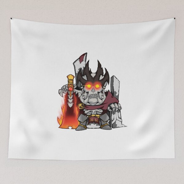 Item preview, Dota 2 - Wraith King Chibi Cute (Skeleton King) designed and sold by Avarice Xin.