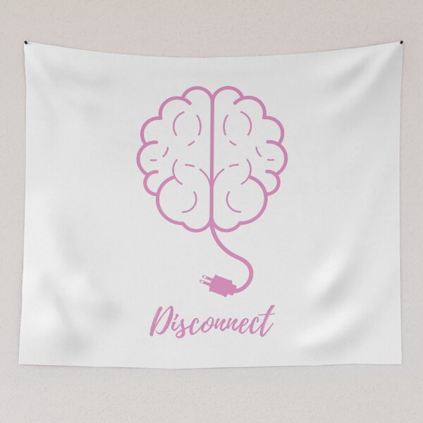 Item preview, Time to Disconnect the Brain! designed and sold by Nathalie Aynié.