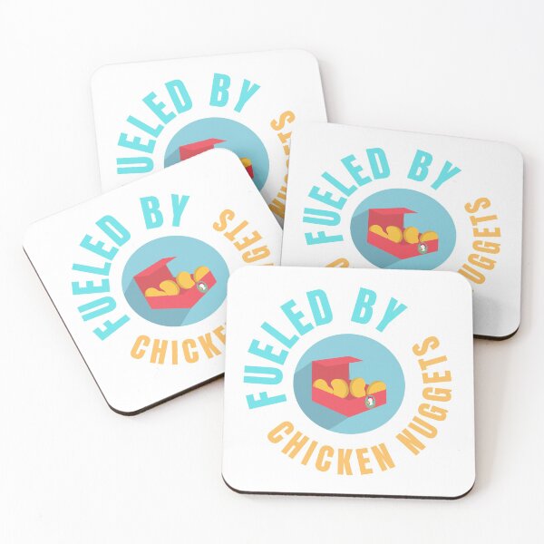 Item preview, Fueled By Chicken Nuggets Funny Junk Food Lovers Gift designed and sold by Nathalie Aynié.