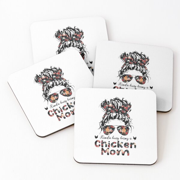 Item preview, KINDA BUSY BEING A CHICKEN MOM designed and sold by Emanuel48473.