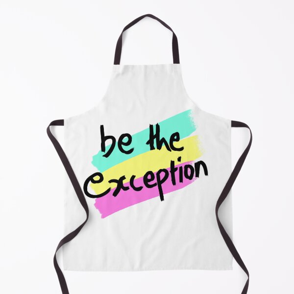 Item preview, Be the exeption simple graphics print designed and sold by Peace-of-mind.