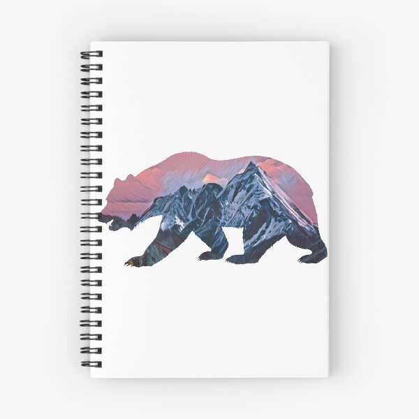 Item preview, Bear with Mountains in the Dusk designed and sold by Snilfen.