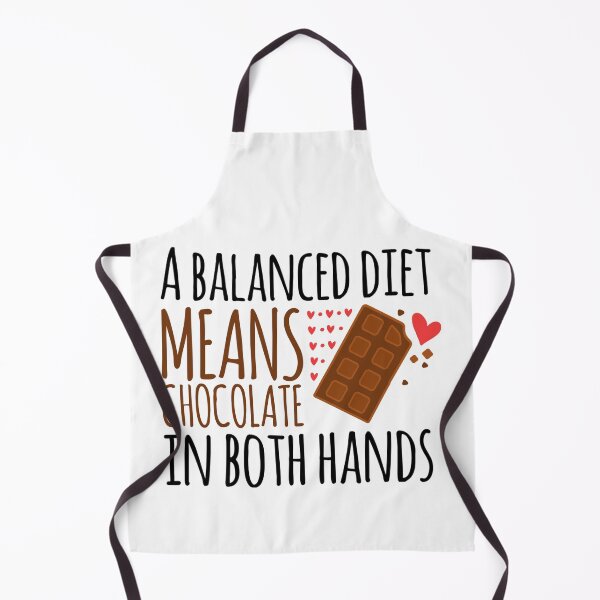 Item preview, A Balanced Diet Means Chocolate In Both Hands designed and sold by suver.