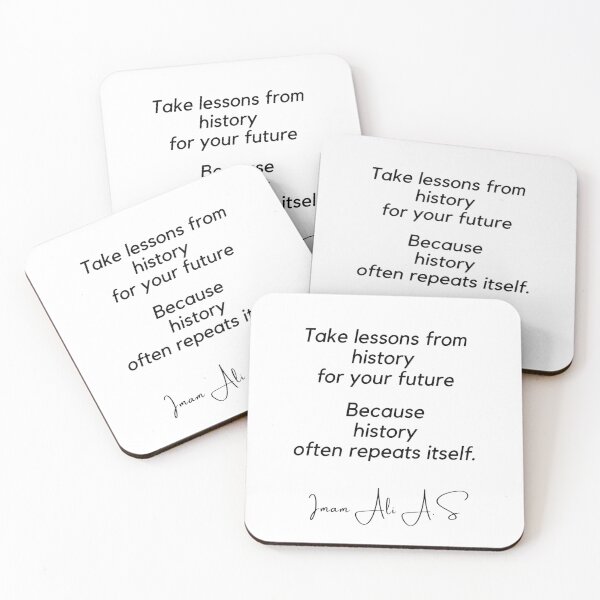 Item preview, Take Lessons From History For Your Future designed and sold by SirajDecors.