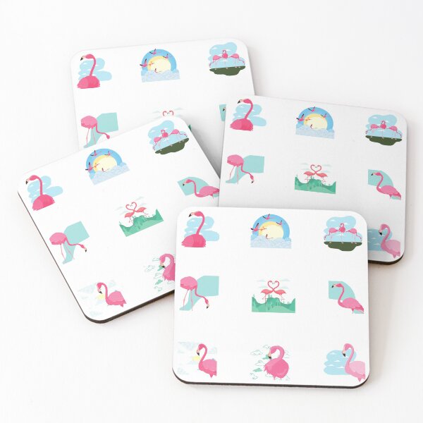 Artikelvorschau, Flamingo Sticker Pack entworfen und verkauft von ish4rever.