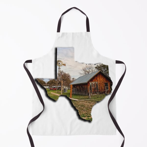 Item preview, Lone Star Pride - State of Texas Shape - Rural Texas Homestead designed and sold by Warren Paul Harris.