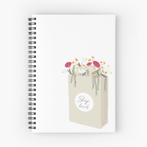 Item preview, Paper bag full of flowers (shop local) designed and sold by LittlePolina.