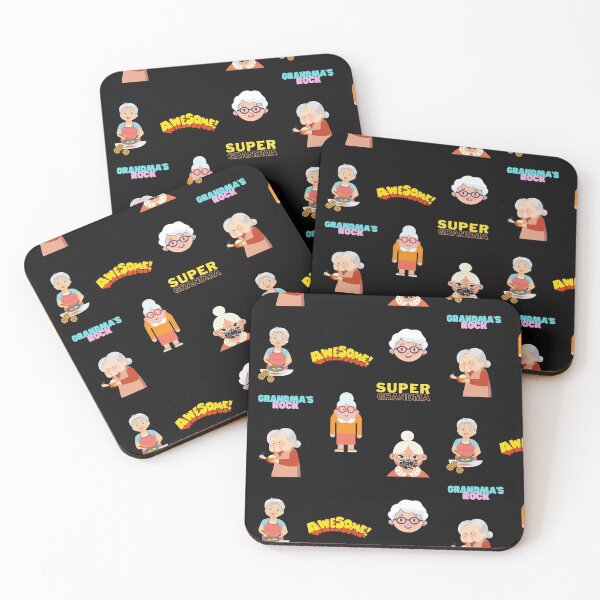 Item preview, Grandma Knows Everything Sticker Pack designed and sold by SportyDogShop.