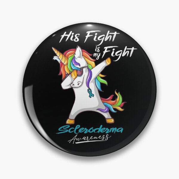 Item preview, Unicorn His Fight Is My Fight Scleroderma Awareness designed and sold by rechardtee.