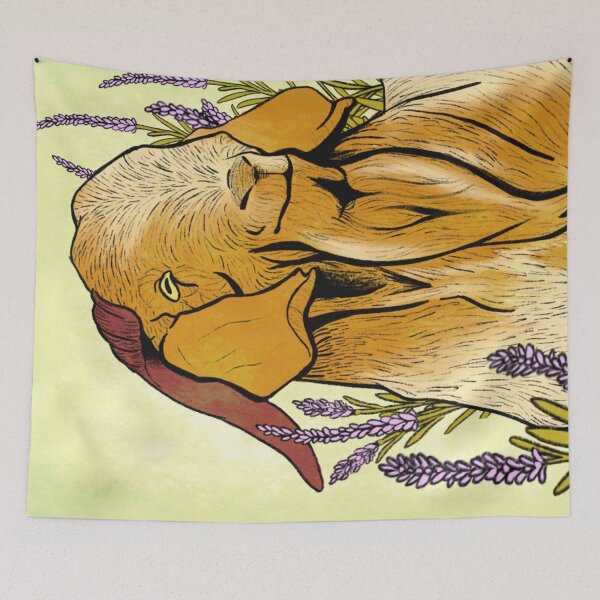 Item preview, Goats and Lavender  designed and sold by MarshmallowBun.