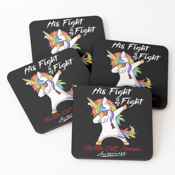 Item preview, Unicorn His Fight Is My Fight Sickle Cell Anemia Awareness designed and sold by rechardtee.