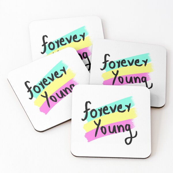 Item preview, Forever young youth simple graphics print designed and sold by Peace-of-mind.