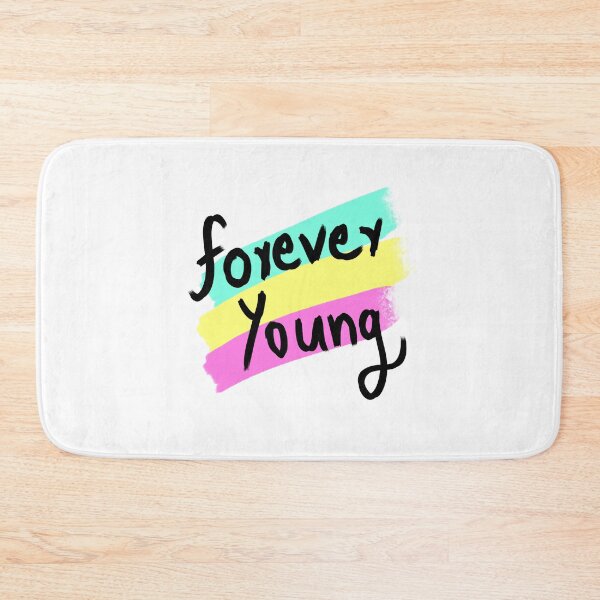 Item preview, Forever young youth simple graphics print designed and sold by Peace-of-mind.