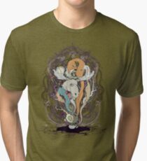 Hello Monsiuer Moose Tri-blend T-Shirt