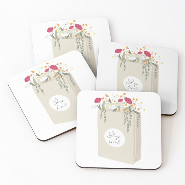 Item preview, Paper bag full of flowers (shop local) designed and sold by LittlePolina.