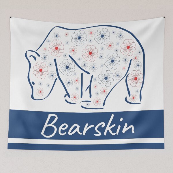 Item preview, Beautiful Fanart Bear with flowers and Phrase Bearskin  designed and sold by MoninasArt.