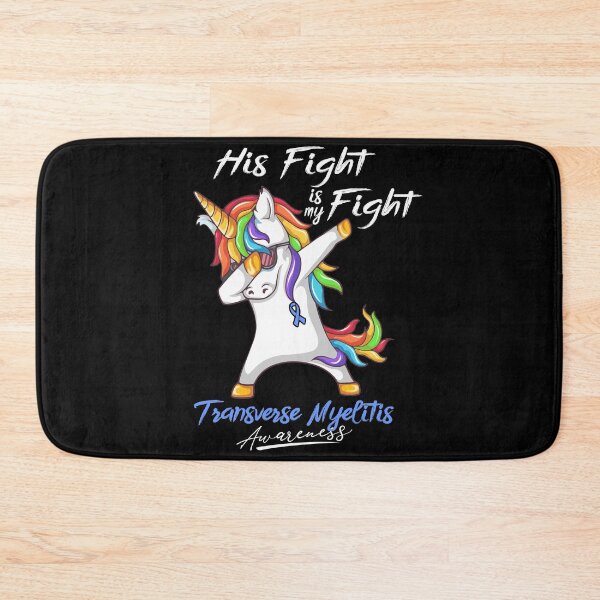 Item preview, Unicorn His Fight Is My Fight Transverse Myelitis Awareness designed and sold by rechardtee.