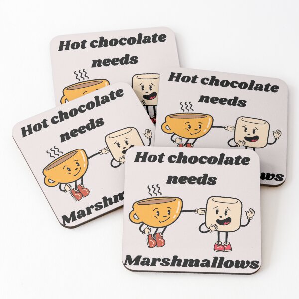 Item preview, Hot chocolate needs Marshmallows #1 designed and sold by Hypnotees.