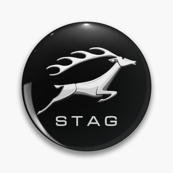 Item preview, Triumph Stag Emblem - White Text designed and sold by CellularSong.