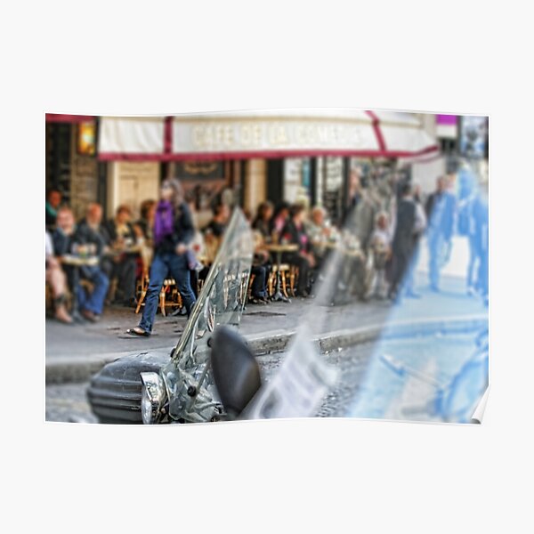 Sidewalk café Poster