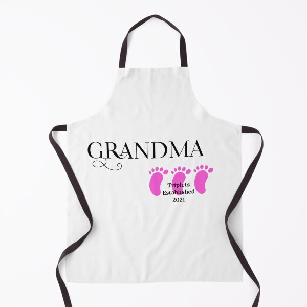 Item preview, Grandma - Triplets Girls Established 2021 designed and sold by dobbysgifts.