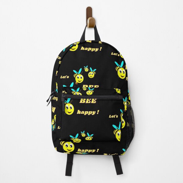 Item preview, Let's Bee Happy cute wholesome bee design with funny bees designed and sold by LeBreab.