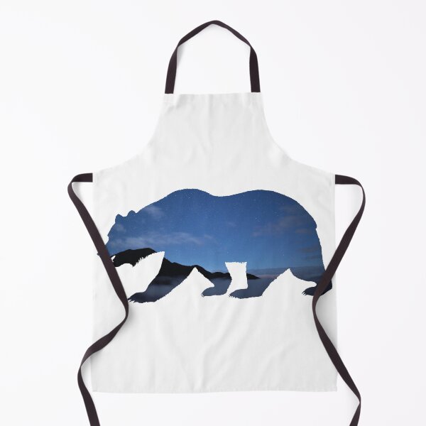 Item preview, Bear with Ocean and Sky in the Night designed and sold by Snilfen.