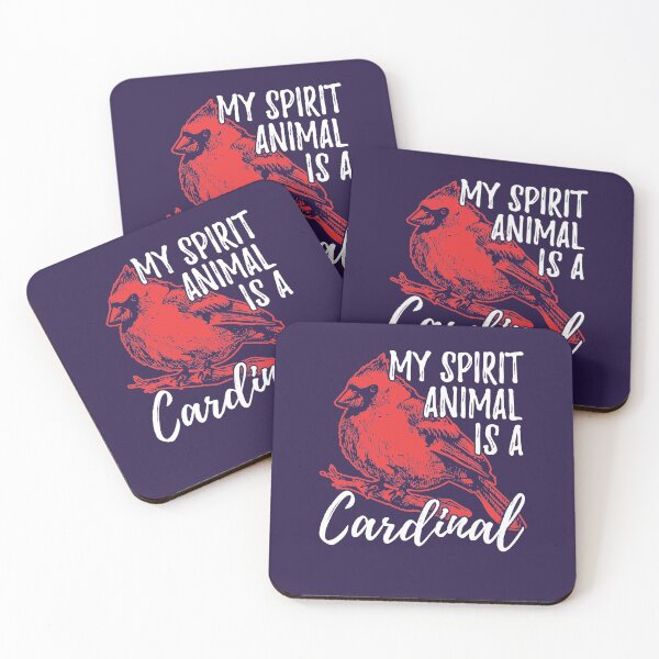 Item preview, My Spirit Animal Is a Cardinal Bird Watcher Watcher Birding Birder designed and sold by jaygo.