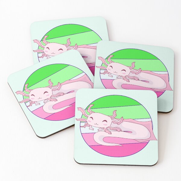 Item preview, Cute Abrosexual Pride Axolotl Design  designed and sold by ForTheFrogWar.