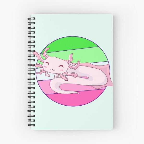 Item preview, Cute Abrosexual Pride Axolotl Design  designed and sold by ForTheFrogWar.