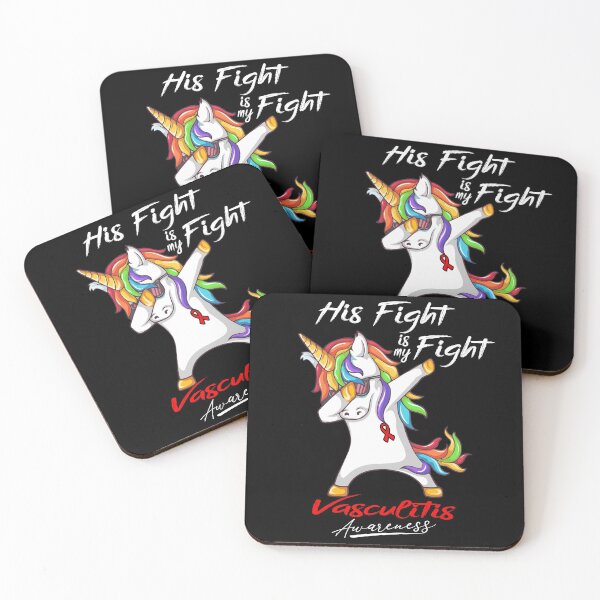 Item preview, Unicorn His Fight Is My Fight Vasculitis Awareness designed and sold by rechardtee.