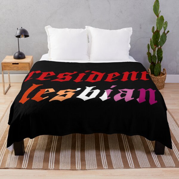 Item preview, Resident Lesbian (Community Pride Flag Edition) designed and sold by punkauracrystal.