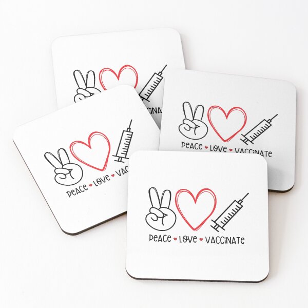 Item preview, Peace Love Vaccinate designed and sold by shaakir.