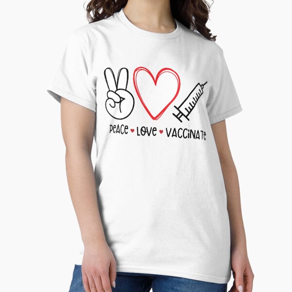 Item preview, Peace Love Vaccinate designed and sold by shaakir.