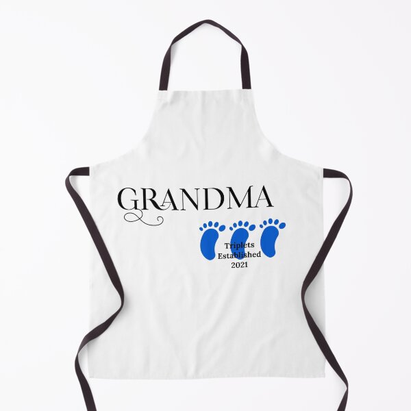Item preview, Grandma - Triplets Boys Established 2021 designed and sold by dobbysgifts.