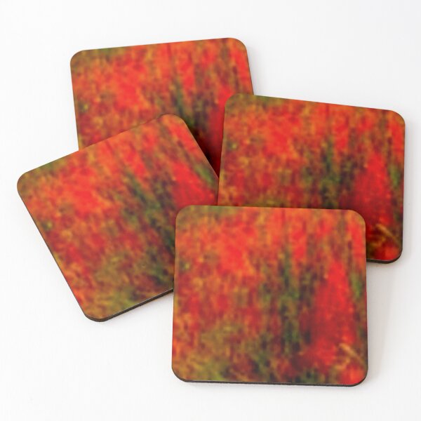 Item preview, Red and Green Field Pattern designed and sold by ShaegelBagel.