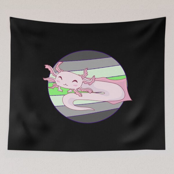 Item preview, Agender Pride Axolotl Design  designed and sold by ForTheFrogWar.
