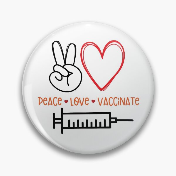 Item preview, Peace Love Vaccinate designed and sold by shaakir.