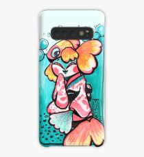 Goldfisch Geisha Hülle & Klebefolie für Samsung Galaxy