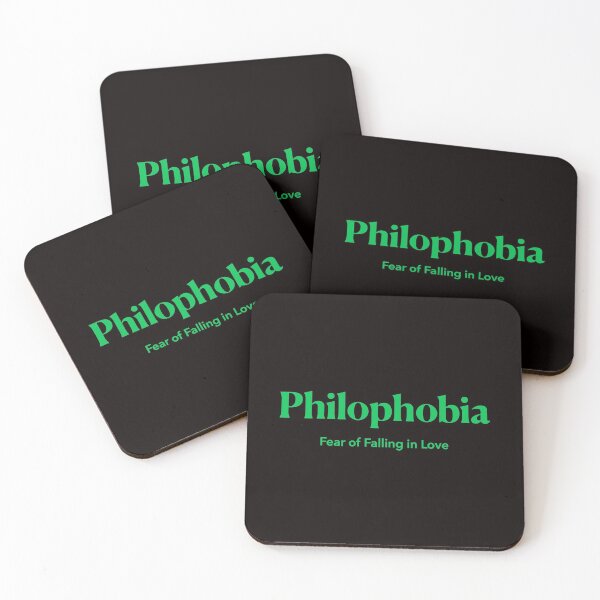 Item preview, Philophobia - The Fear of Falling in Love - Light GreenDesign designed and sold by nabeArtist.