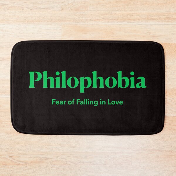 Item preview, Philophobia - The Fear of Falling in Love - Light GreenDesign designed and sold by nabeArtist.