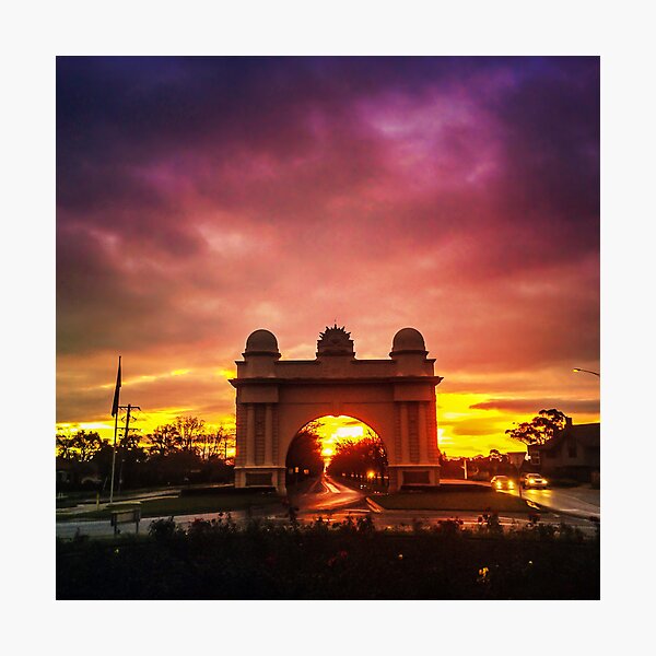 Item preview, Sunset at the Arch designed and sold by Mitchell Harris.