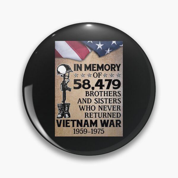 Item preview, In Memory Of 58479 Brothers And Sisters Who Never Returned Vietnam War 1959-1975 Poster designed and sold by HonorataCzerwin.