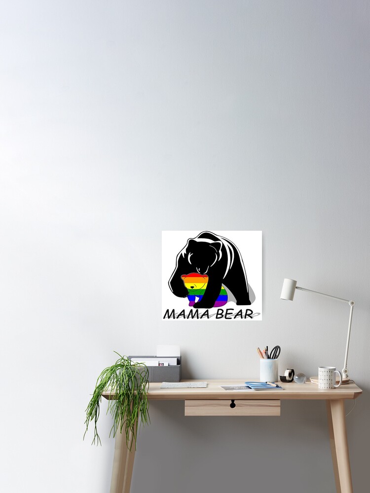 Gift Ideas For LGBT Mother Pride Mama Bear Mother Day 3D Unisex