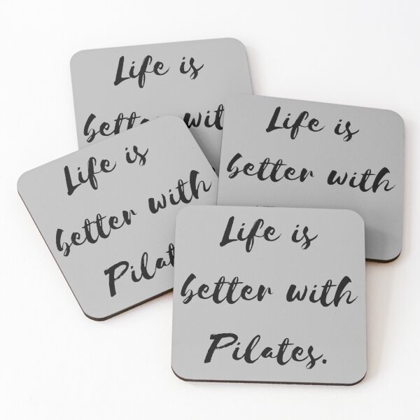 Item preview, Life is better with Pilates. designed and sold by PShwetsss.