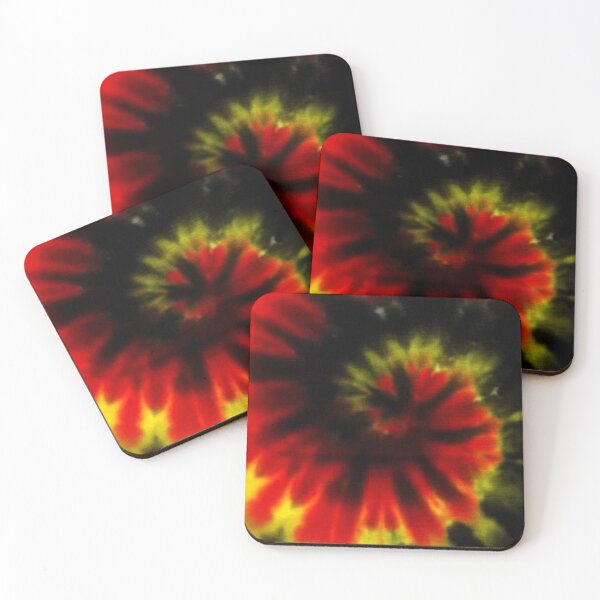 Item preview, Yellow, Red, and Black Spiral Tie Dye  designed and sold by StarsForgers.
